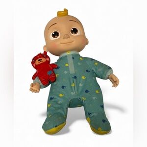 Cocomelon JJ‎ Character Plush Doll With Teddy Bear Pajamas Kids Toy Replacement